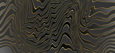 Fototapet fara imbinari Black And Gold Line Pattern [2]