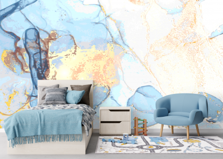 Fototapet fara imbinari Dream Luxurious Sky Blue