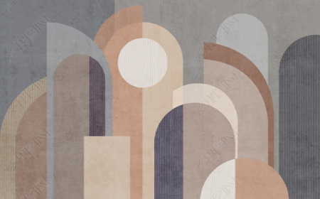Fototapet fara imbinari Dream Modern Minimalist Morandi [1]
