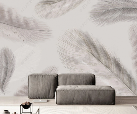 Fototapet fara imbinari - Fototapet fara imbinari Dream Delicate Feathers