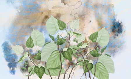 Fototapet fara imbinari Dreamy Leaves [1]