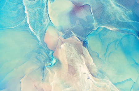 Fototapet fara imbinari Dream Water Watercolor Abstraction [2]