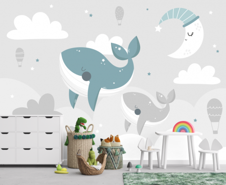 Pentru copii - Tapet fara imbinari Sky Dream
