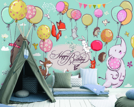 Pentru copii - Fototapet fara imbinari Dream Best Wishes