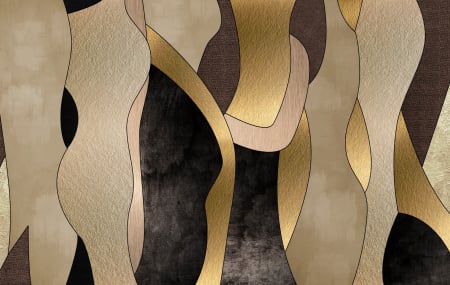 Fototapet fara imbinari Luxury Golden Black And Beige Background [1]