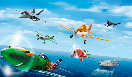 Fototapet fara imbinari Planes Disney [2]