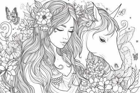 Fototapet fara imbinari The Forest Goddess [2]