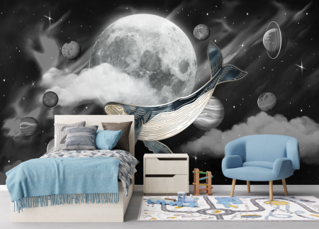 Pentru copii - Tapet fara imbinari Dream Fly