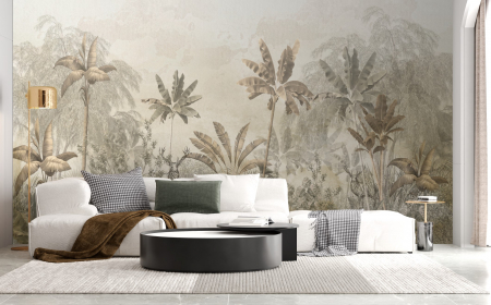 Tropical - Light Beige Rainforest