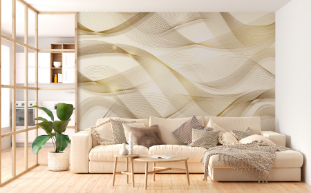 Fototapet fara imbinari  Pattern With Waves [1]