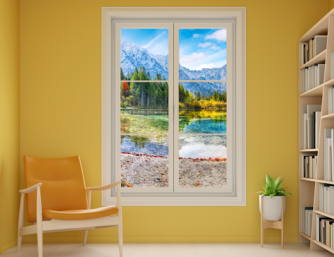 Folie Autocolanta Geam - Autocolant Geam - Mountain Breeze