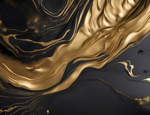 Autocolant Mobila - Liquid Gold [2]