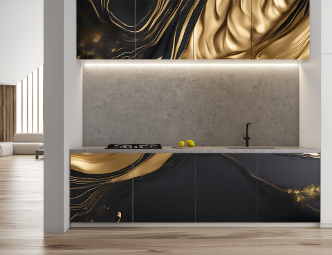 Autocolant Mobila - Liquid Gold [1]