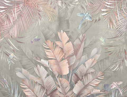 Folie Autocolanta Geam - Pink Tropic [3]