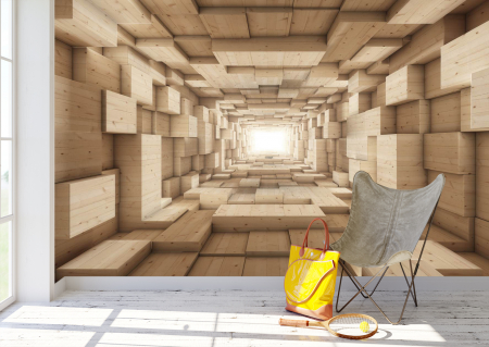 Forme Geometrice - Fototapet 3D Portal To Heaven