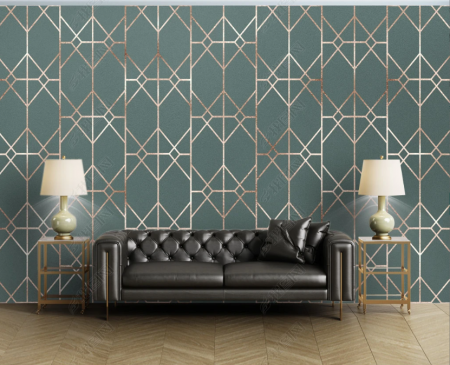 Forme Geometrice - Fototapet Art Deco Ambient