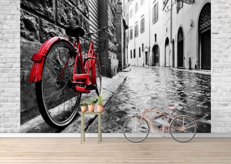 Fototapet fara imbinari - Boheme City Scape