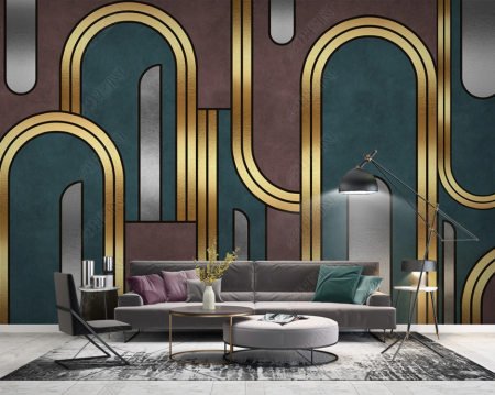 Abstract - Fototapet De Luxe Art Deco