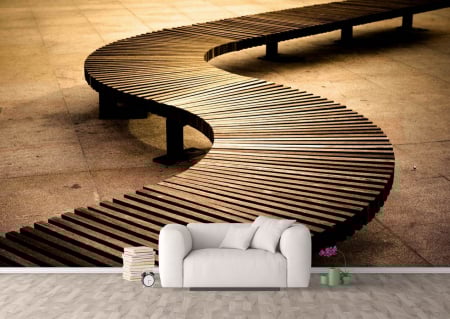 Fototapet fara imbinari - Fototapet Deck