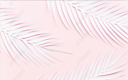Fototapet fara imbinari Dream Tropical Palm Leaves [1]