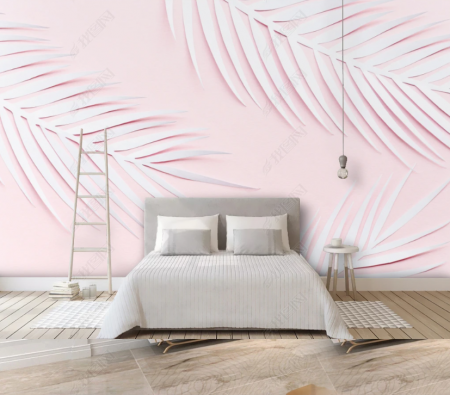 Frunze - Fototapet fara imbinari Dream Tropical Palm Leaves