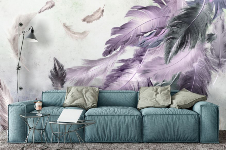 Abstract - Fototapet Dream Feathers