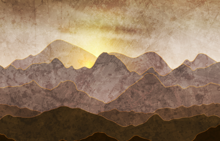 fototapet Dream Hills [1]