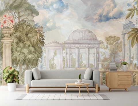 ExclusivArt - Fototapet Exclusive Art - Ancient Garden