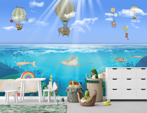Fototapet Exclusive Art fara Imbinari  - Ocean Adventures [1]