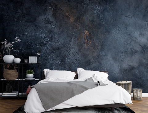 Fototapet Fara Imbinari Blue Abstract - Living & Dormitor [1]