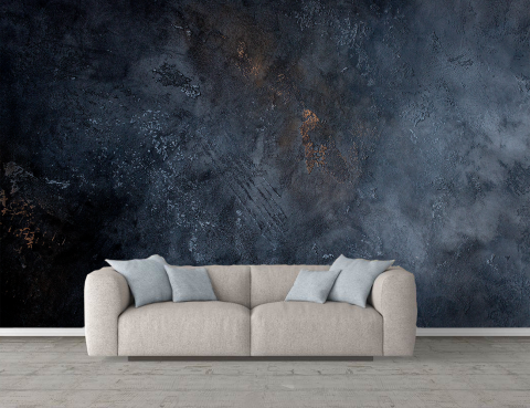 Fototapet Fara Imbinari Blue Abstract - Living & Dormitor [2]