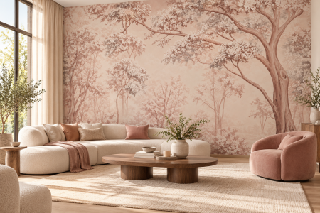 Fototapet fara imbinari - Fototapet fără îmbinări Blushwood Serenity | Dreamwall.ro