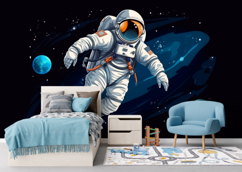 Fototapet fara imbinari cosmonaut [1]