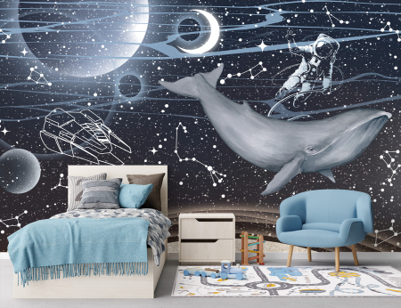 Fototapet fara imbinari - Fototapet Fara Imbinari -  Dream in Space