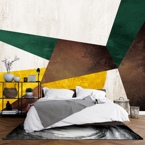 Fototapet fara imbinari geometric grunge [1]