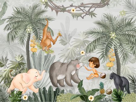 Happy Jungle mock-up in camera / model [1]