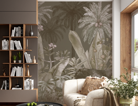Fototapet Fara Imbinari Living & Dormitor - Tropic Verde [1]