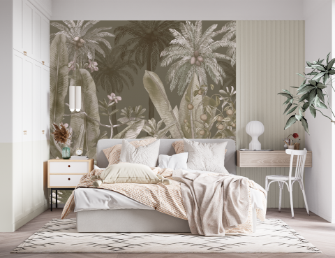 Fototapet Fara Imbinari Living & Dormitor - Tropic Verde [2]