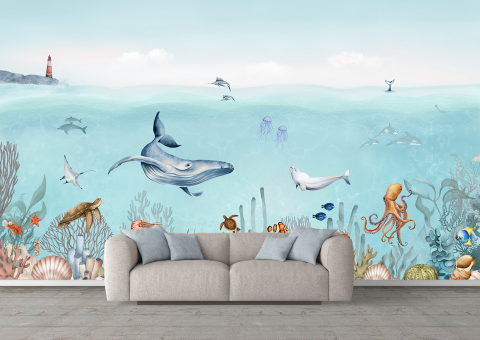 Fototapet fara imbinari Ocean Animale Marine [2]