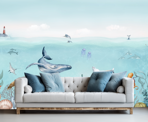 Fototapet fara imbinari Ocean Animale Marine [1]