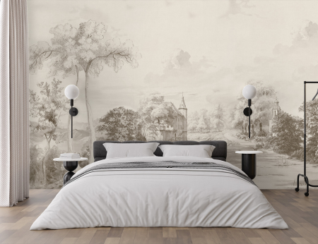 Fototapet Fara Imbinari -  Peisaj Bej [1]