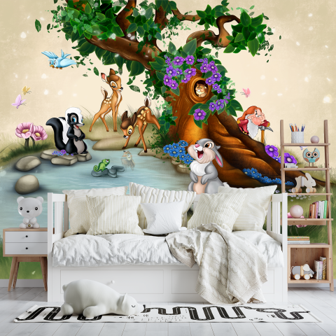 model fototapet pentru copii personalizat fara imbinari cu personaje disney motiv animat [1]