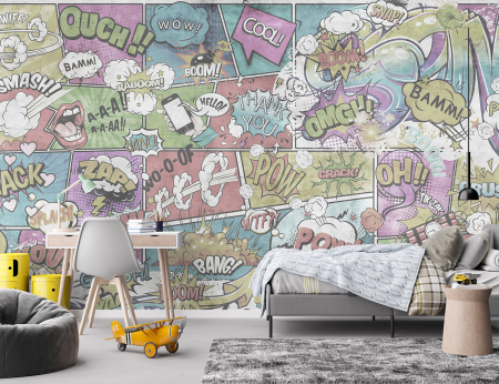 Fototapet fara imbinari - Fototapet Fara Imbinari -  Pop Art