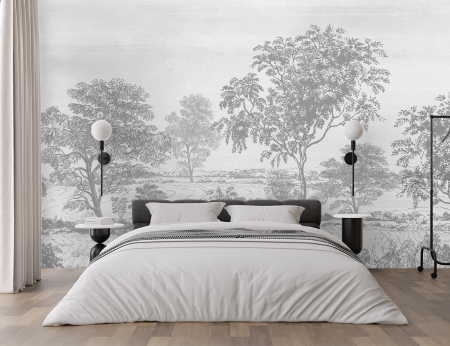 Fototapet fara imbinari - Vintage Gray [2]