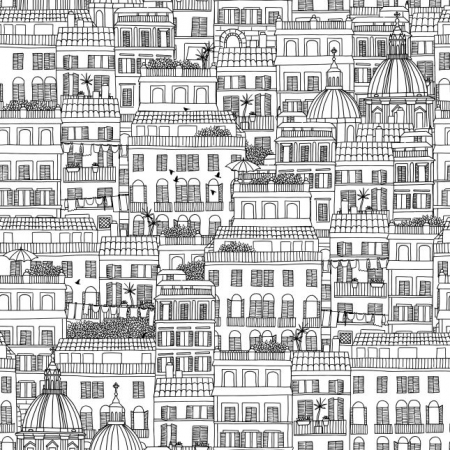 Fototapet Funky City [1]