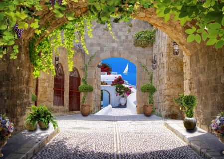 Fototapet Grece Travel Story [1]