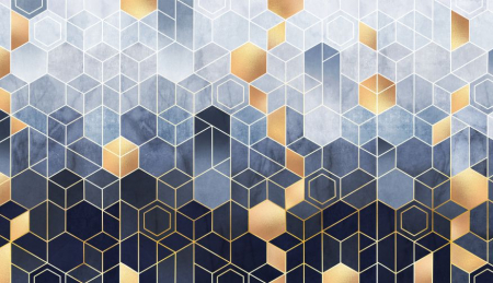 Fototapet Hexagon [1]
