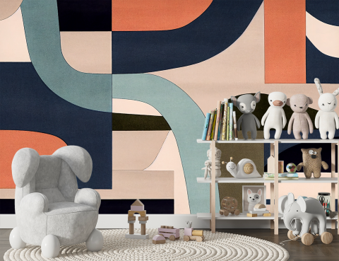 Fototapet Modern Geometric pentru Dormitor/Living [1]