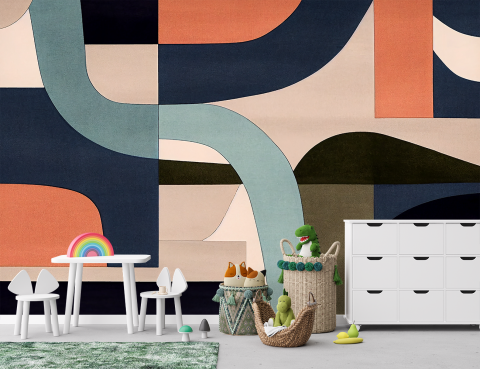 Fototapet Modern Geometric pentru Dormitor/Living [2]