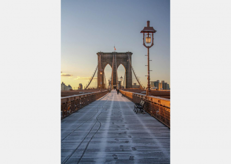 Fototapet New York Manhatan Bridge [1]